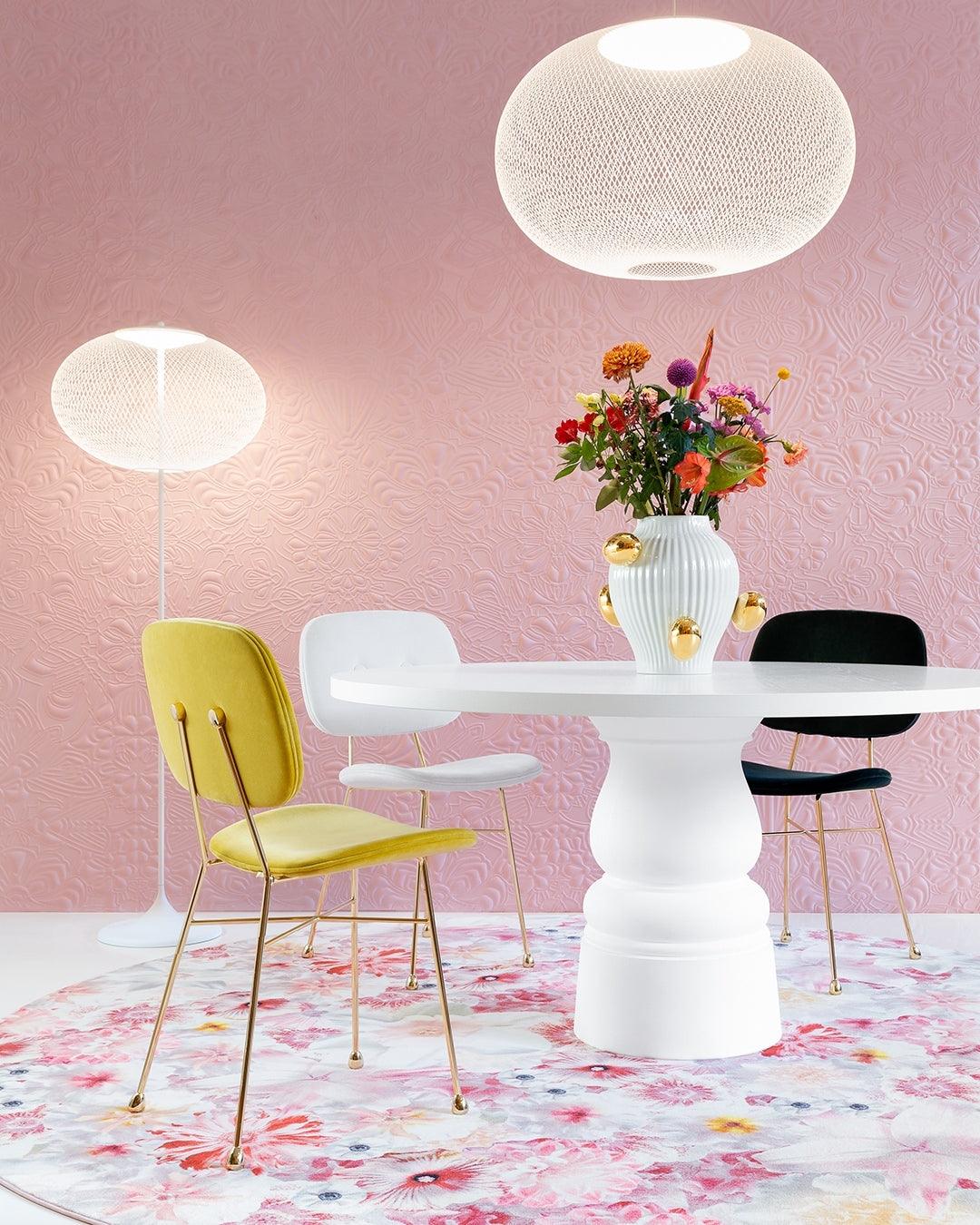 Metallic Meshwork Floor Lamp - Blowlighting
