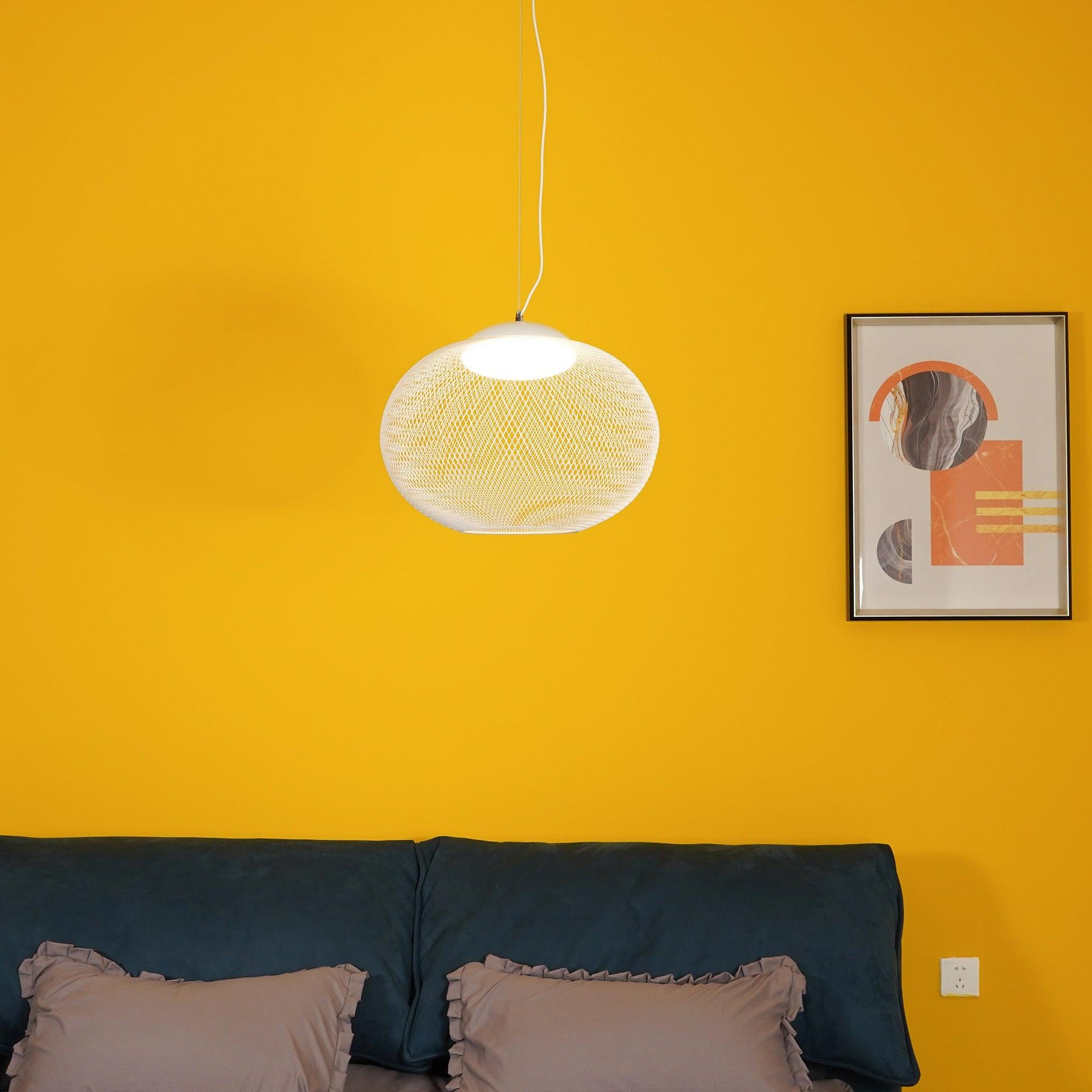 Metallic Meshwork Pendant Lamp - Blowlighting