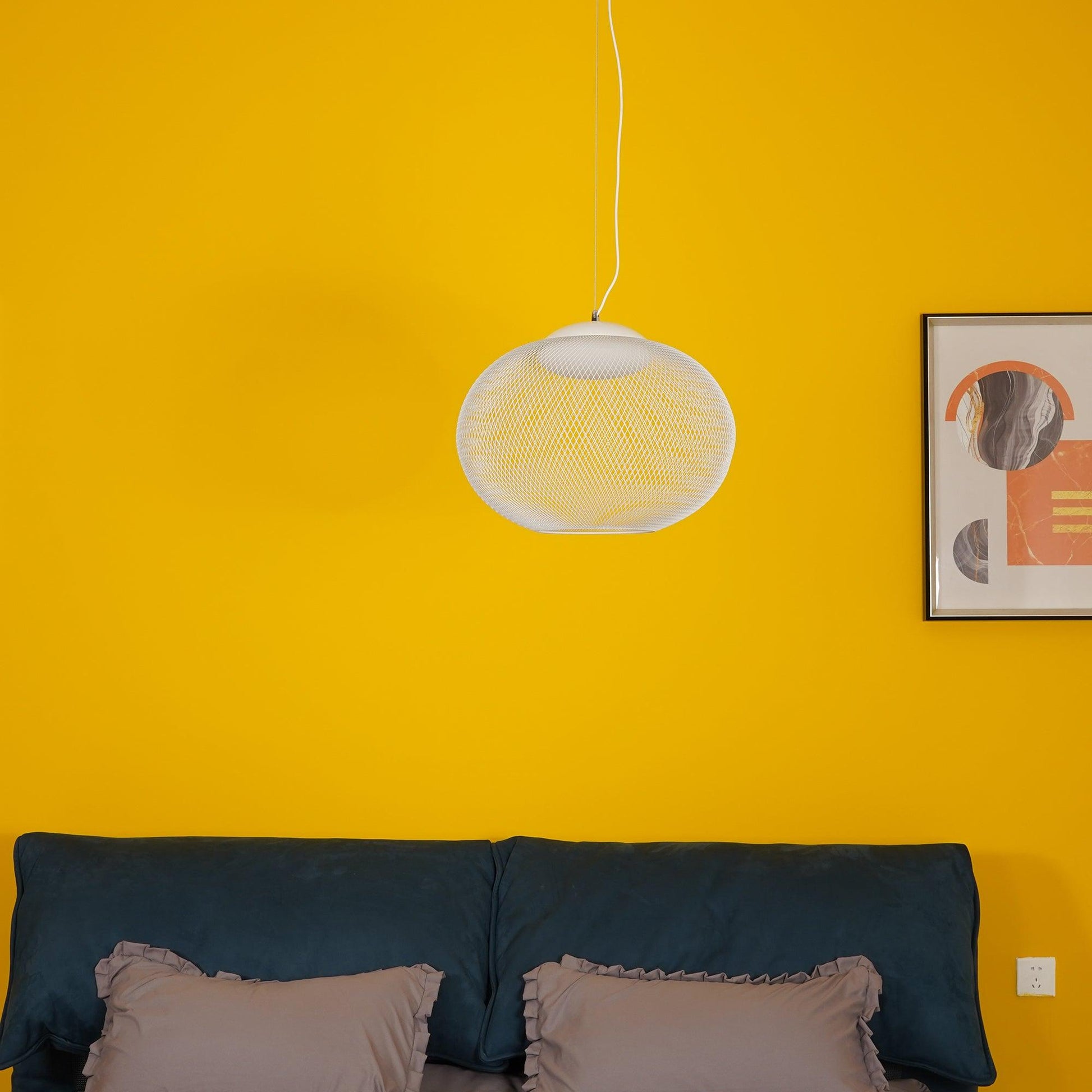 Metallic Meshwork Pendant Lamp - Blowlighting