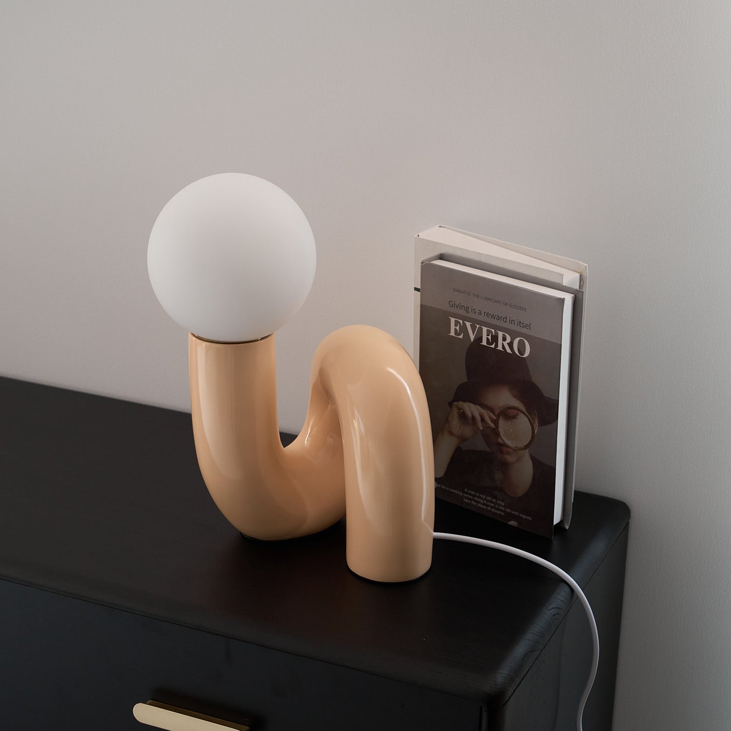 Playful N Shape Table Lamp - Blowlighting