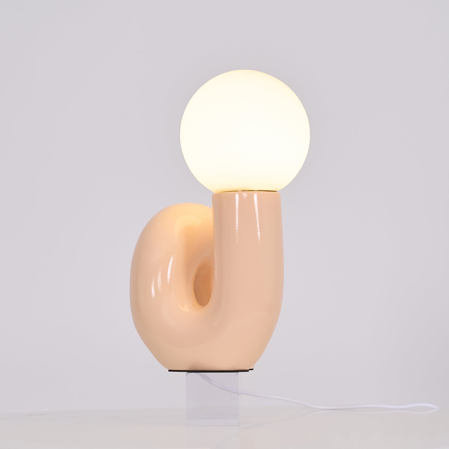 Playful N Shape Table Lamp - Blowlighting
