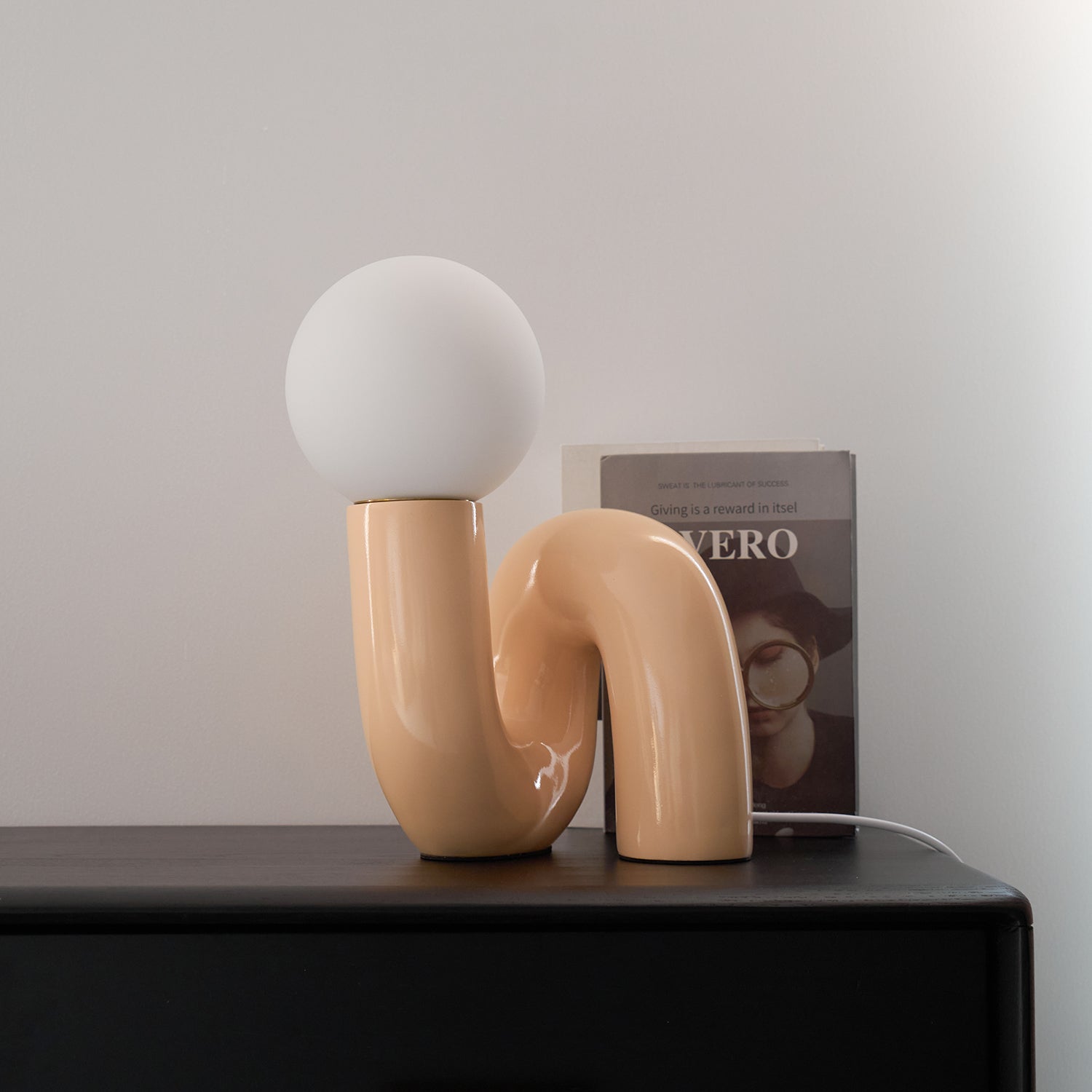 Playful N Shape Table Lamp - Blowlighting