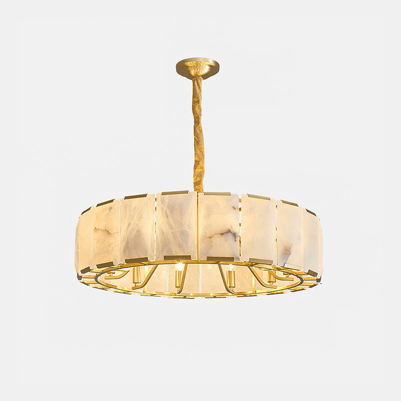 Nashima Modern Alabaster Chandelier