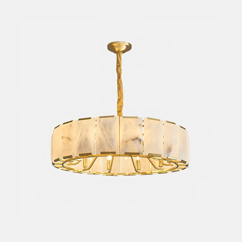 Nashima Modern Alabaster Chandelier