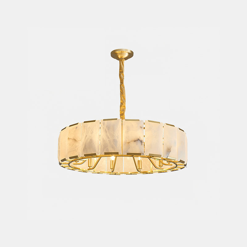 Nashima Modern Alabaster Chandelier