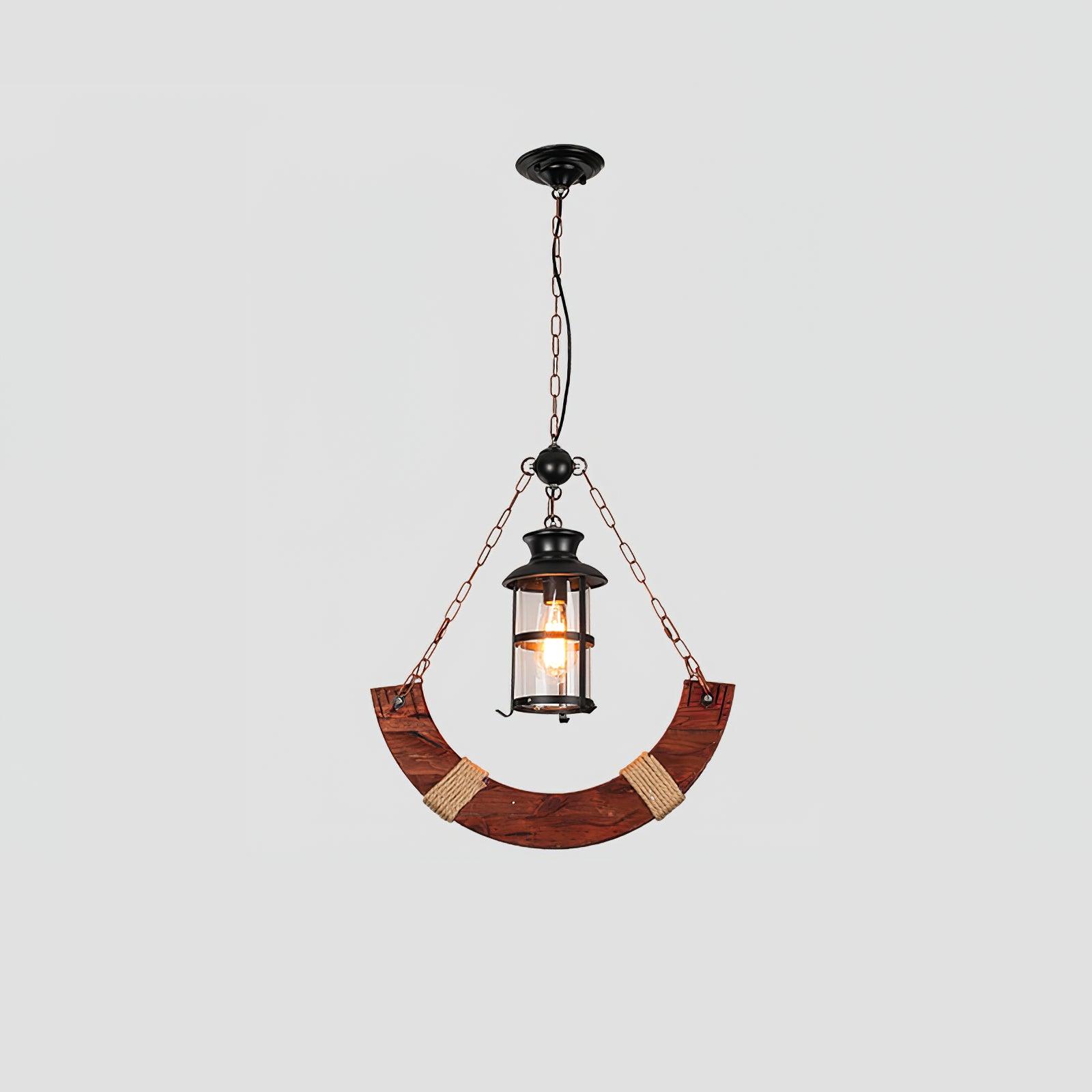 Aurzorir Vintage Wood Chandelier - Blowlighting