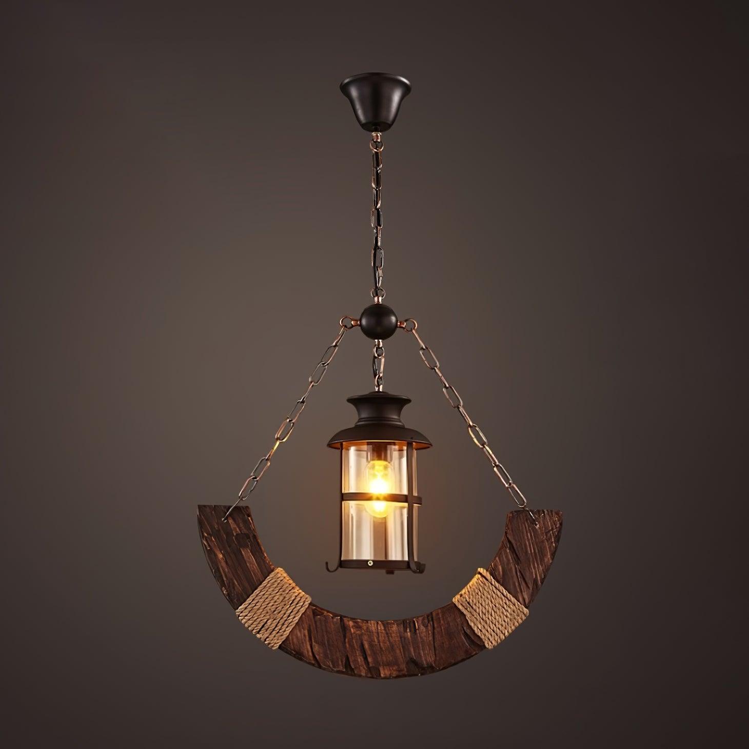 Aurzorir Vintage Wood Chandelier - Blowlighting