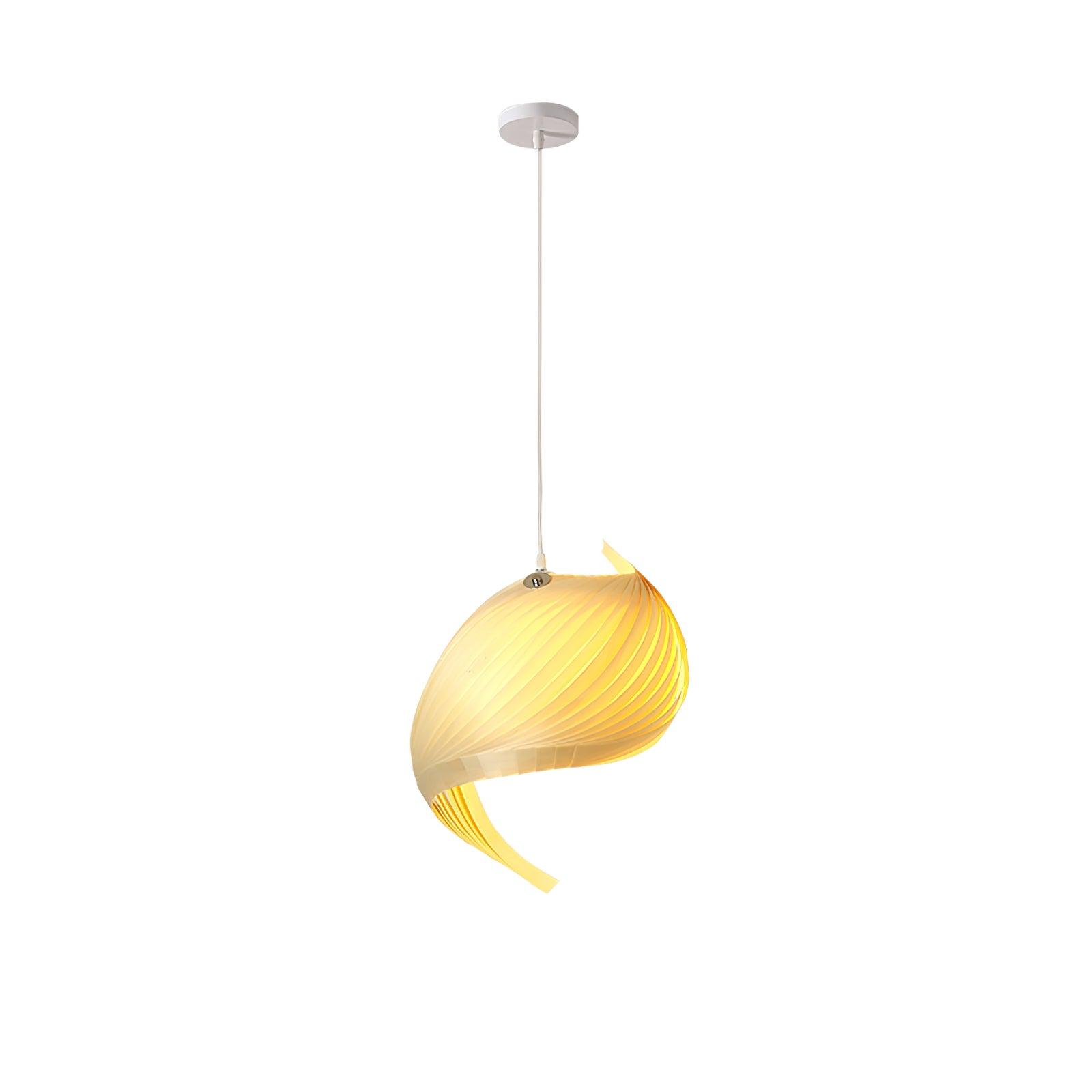 Cumiror Postmodern Luxury Shell Wood Wood Pendant Light - Blowlighting