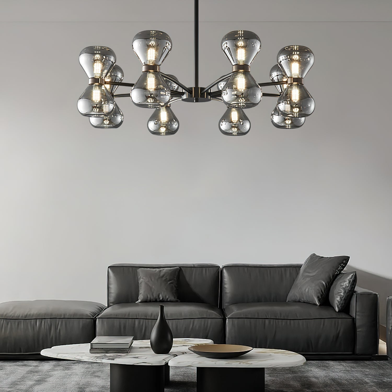 Nebula Chandelier - Blowlighting