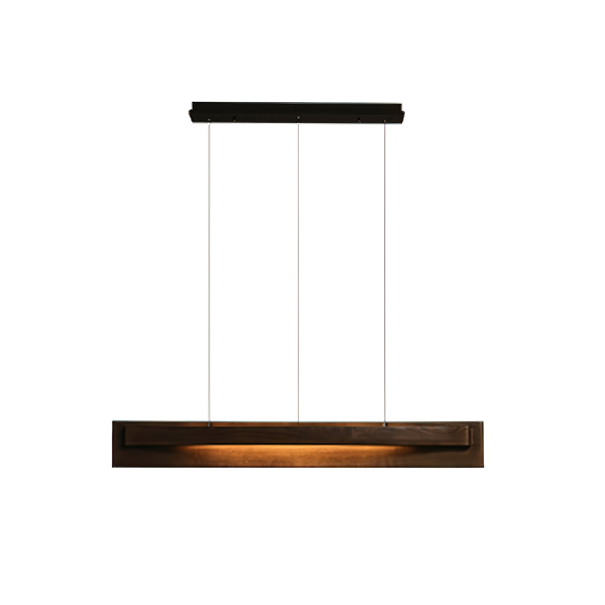 Nebula Minimalist Wood Loom Chandelier