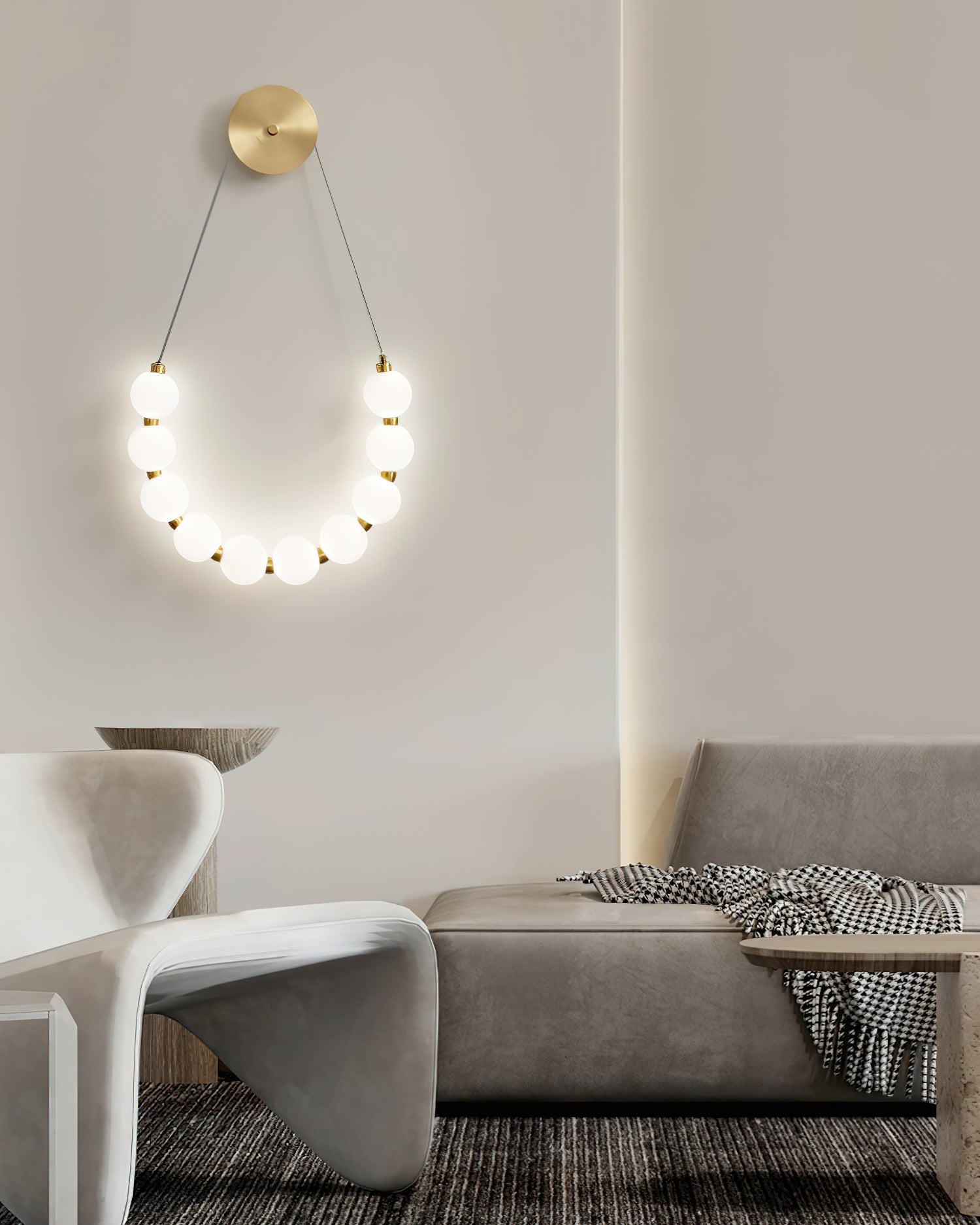 Necklace Loop Wall Lamp - Blowlighting
