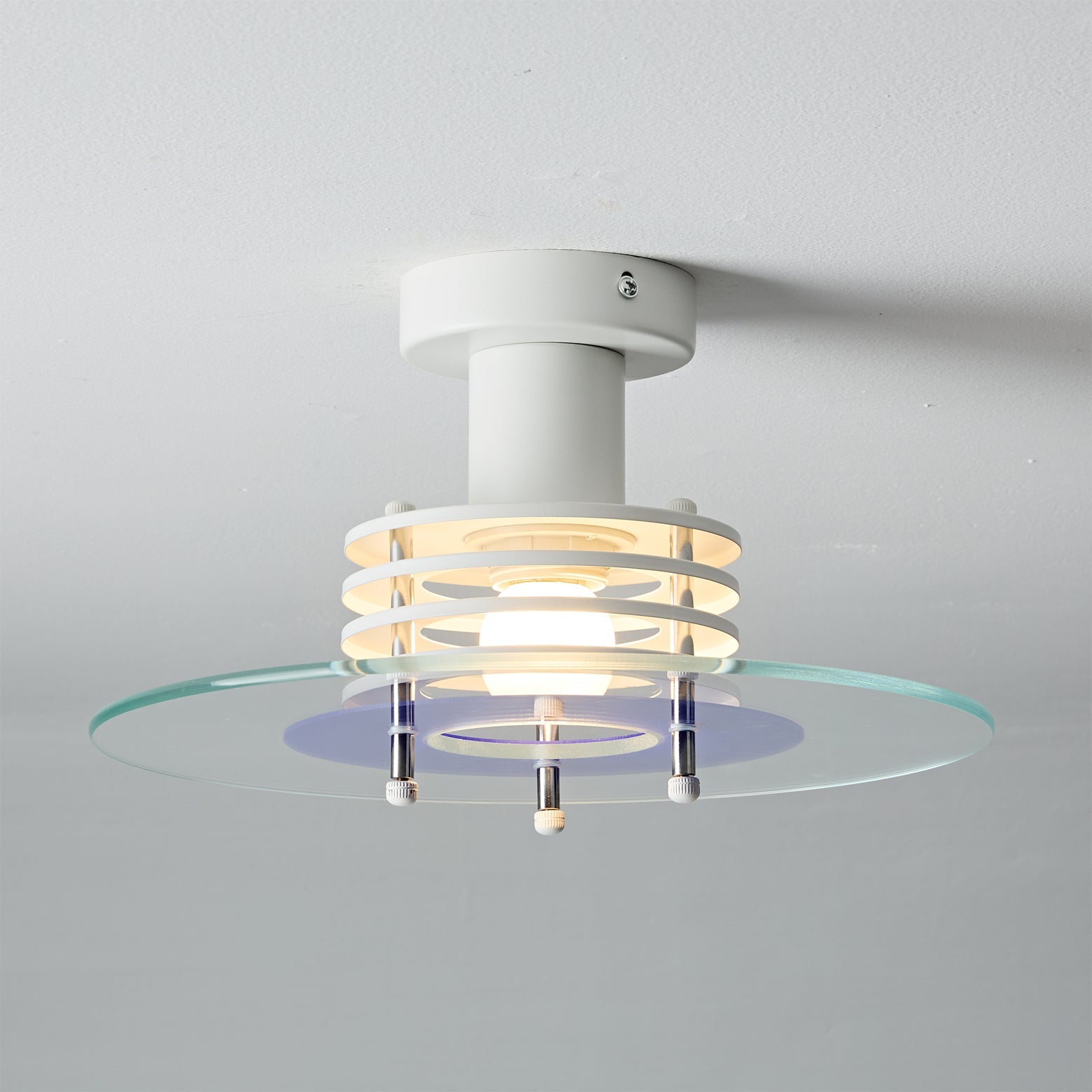 Nello Modern Glass Ceiling Light