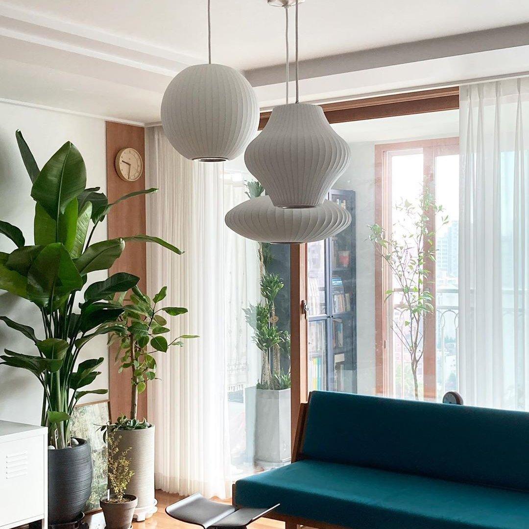 Nelson Swing Arm Pendant Lamp - Blowlighting