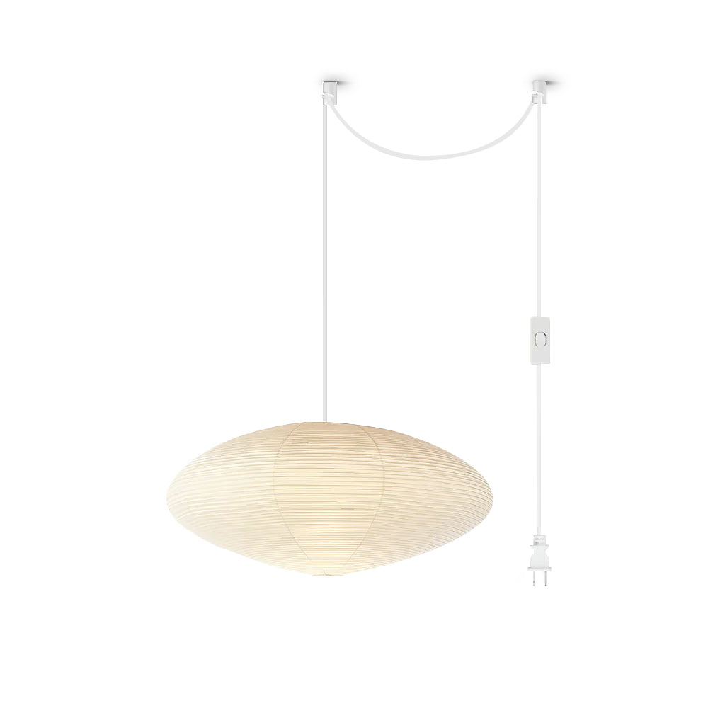 Rice Paper Oriental Mulberry Paper Swag Lights