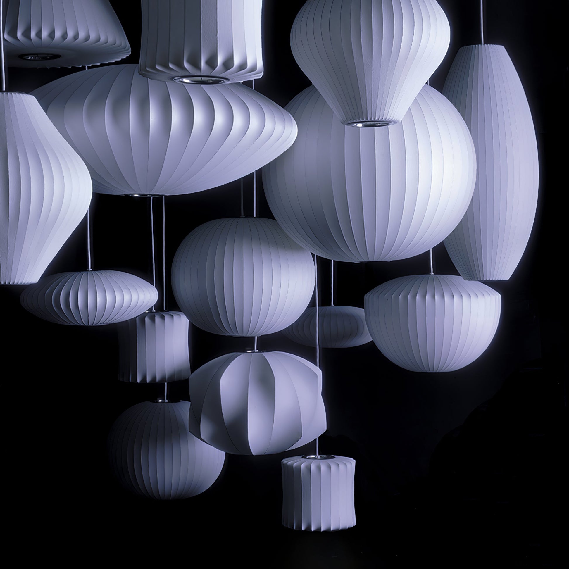 Nelson Swing Arm Pendant Lamp - Blowlighting