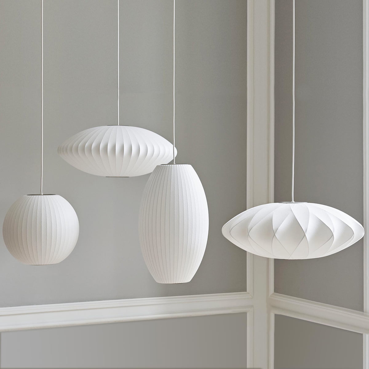 Nelson Swing Arm Pendant Lamp - Blowlighting