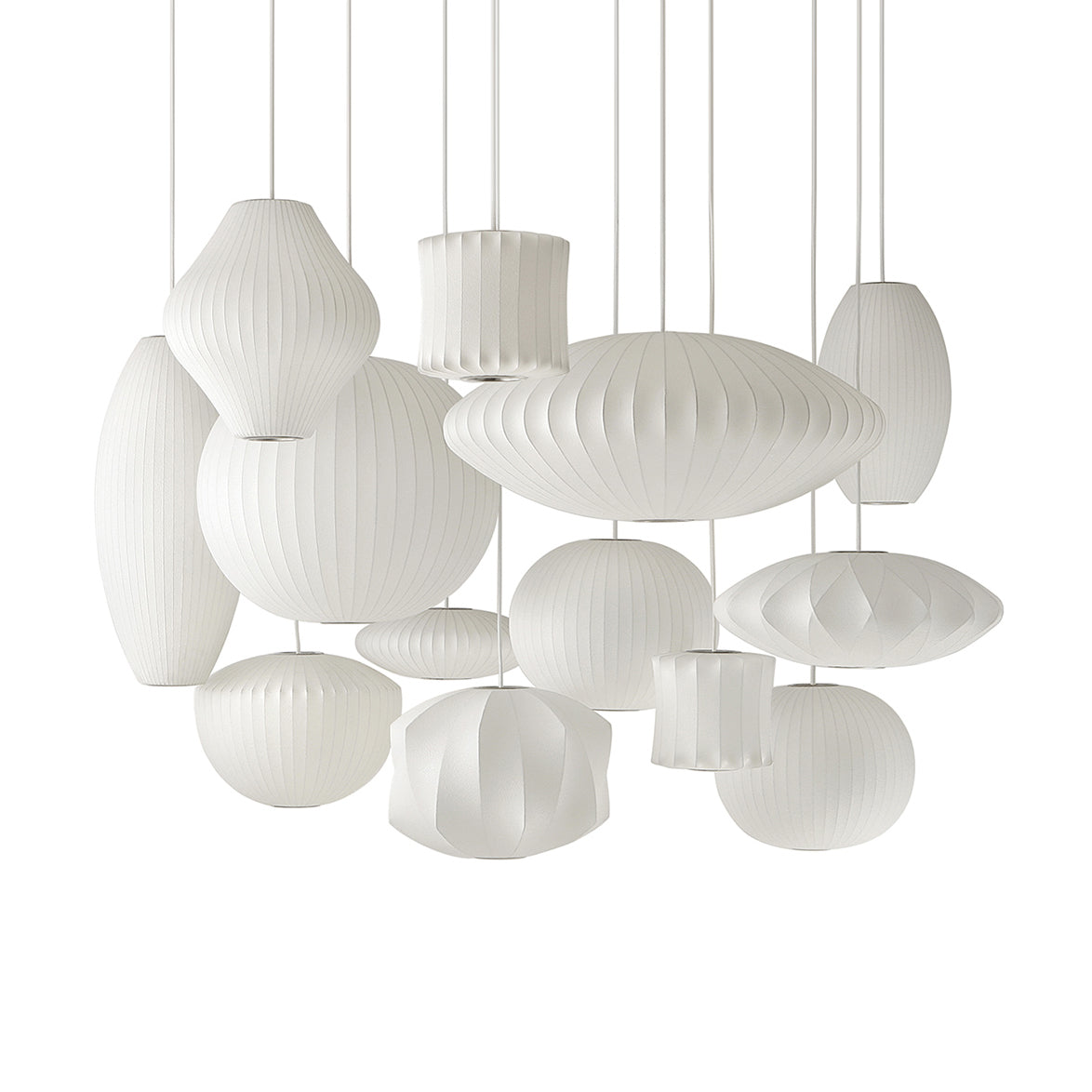 Nelson Swing Arm Pendant Lamp - Blowlighting