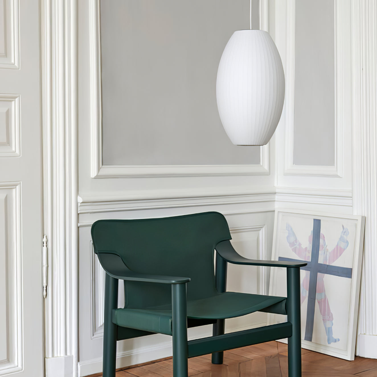 Nelson Swing Arm Pendant Lamp - Blowlighting