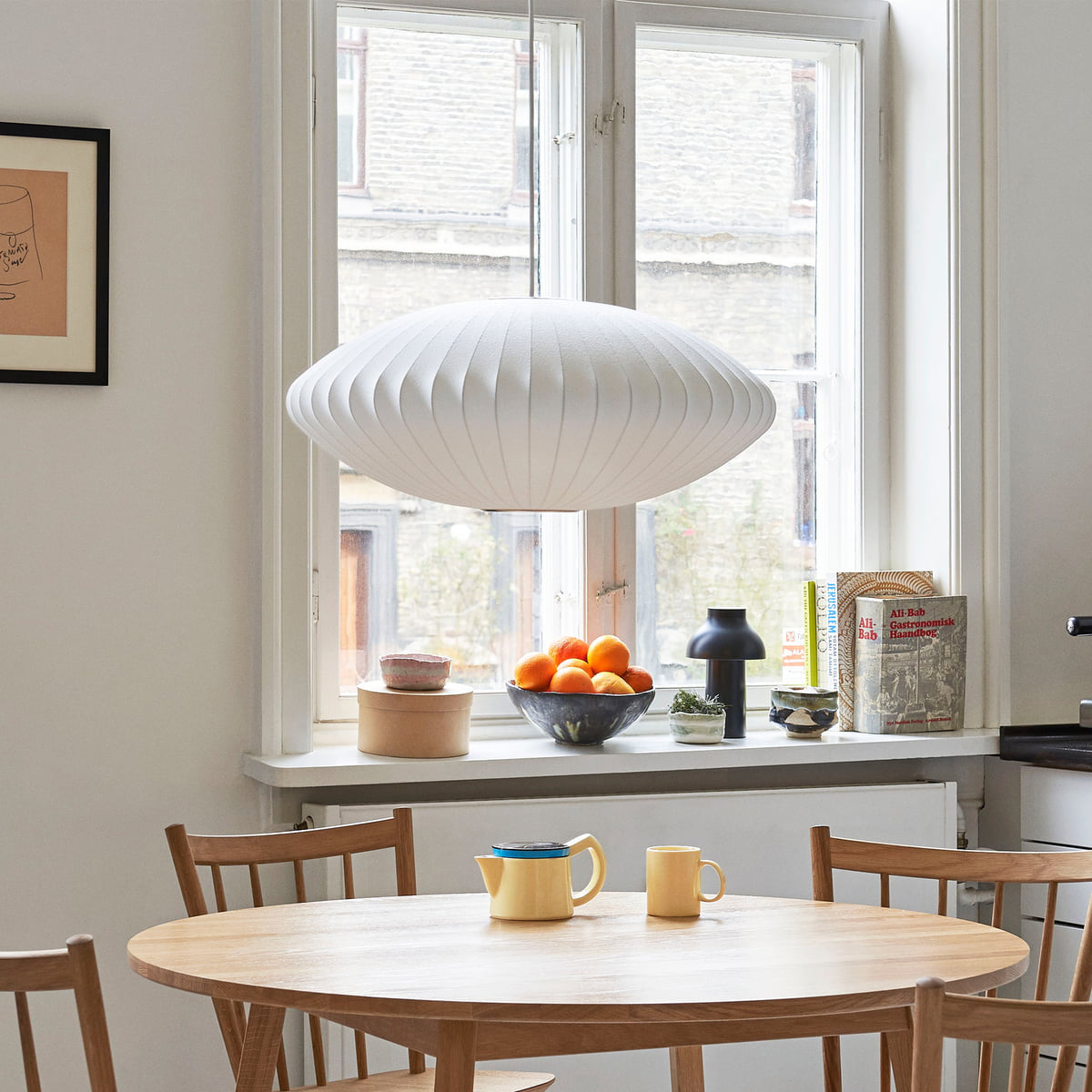 Nelson Swing Arm Pendant Lamp - Blowlighting
