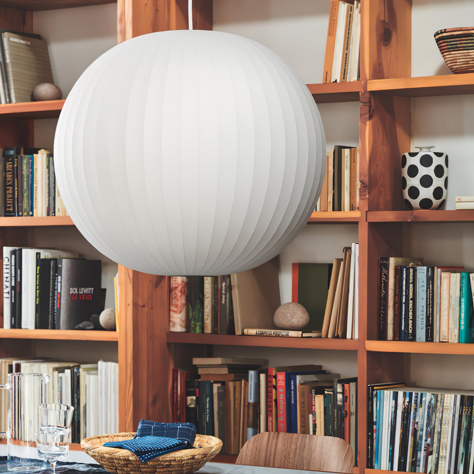 Nelson Swing Arm Pendant Lamp - Blowlighting