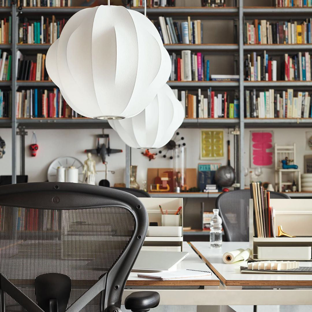 Nelson Swing Arm Pendant Lamp - Blowlighting