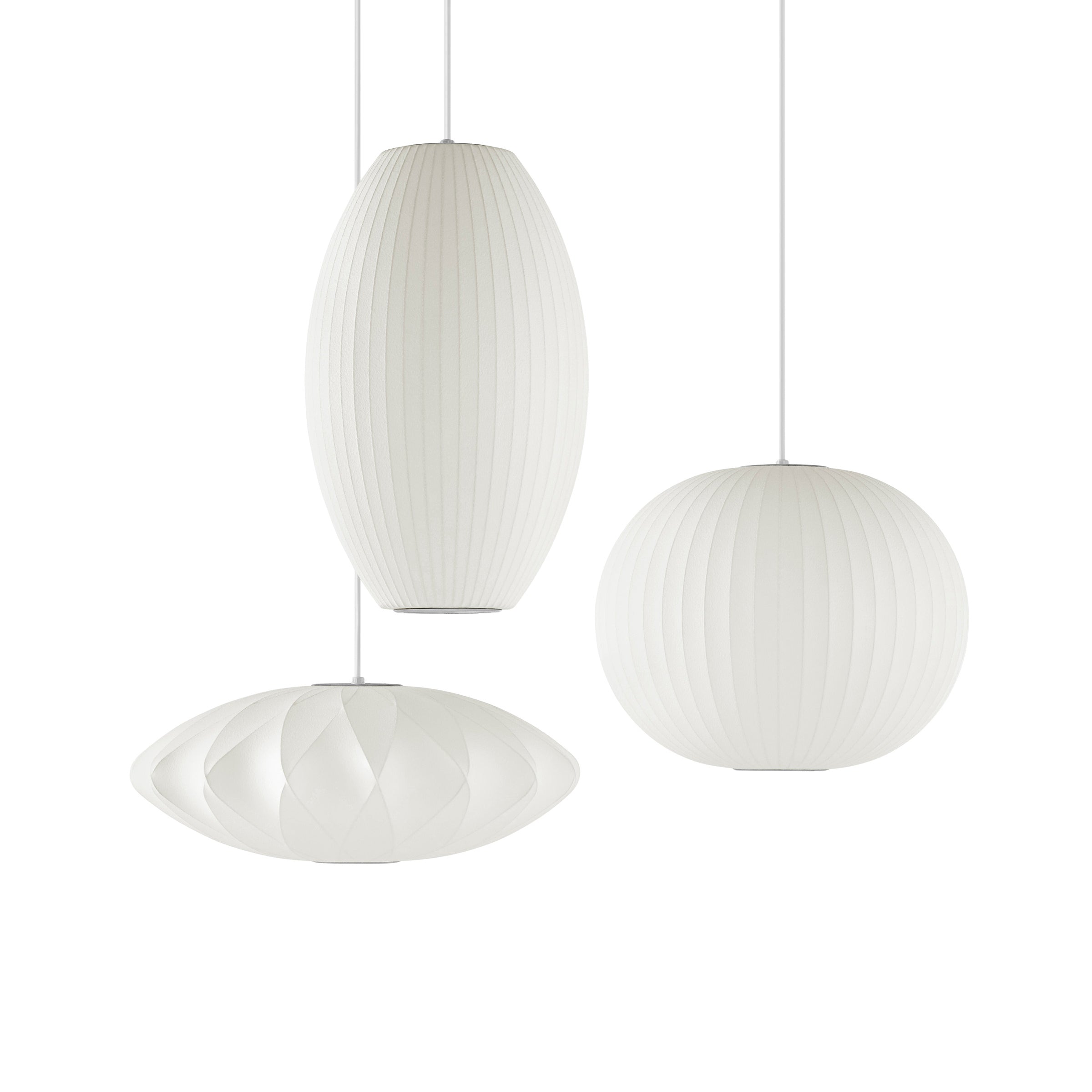 Nelson Swing Arm Pendant Lamp - Blowlighting