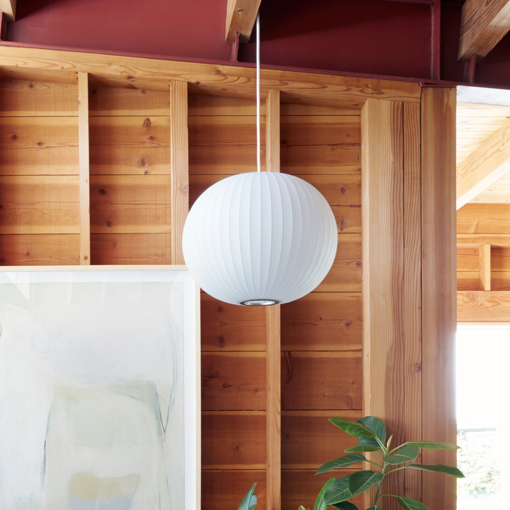 Nelson Swing Arm Pendant Lamp - Blowlighting