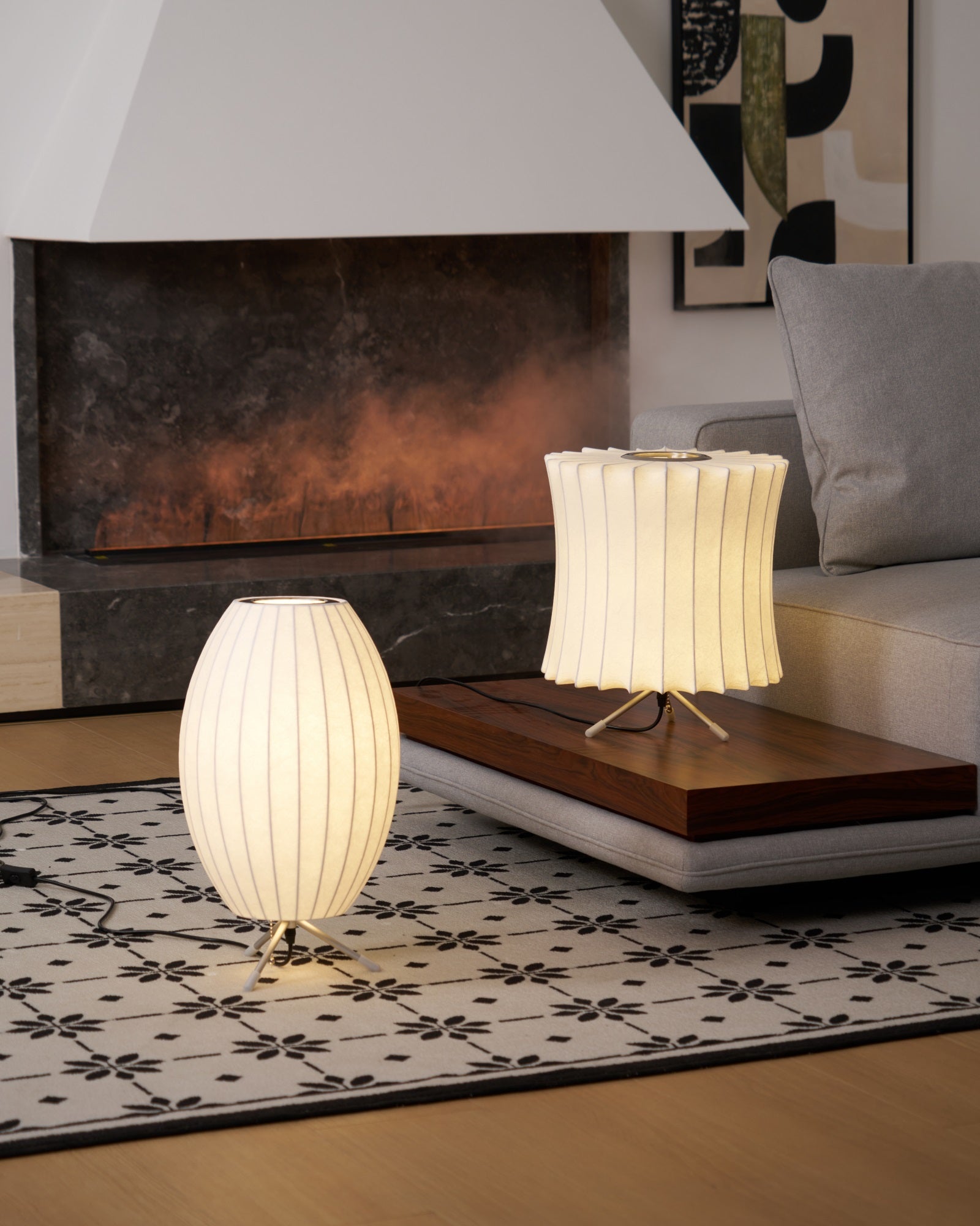Nelson Tripod Table Lamp - Blowlighting