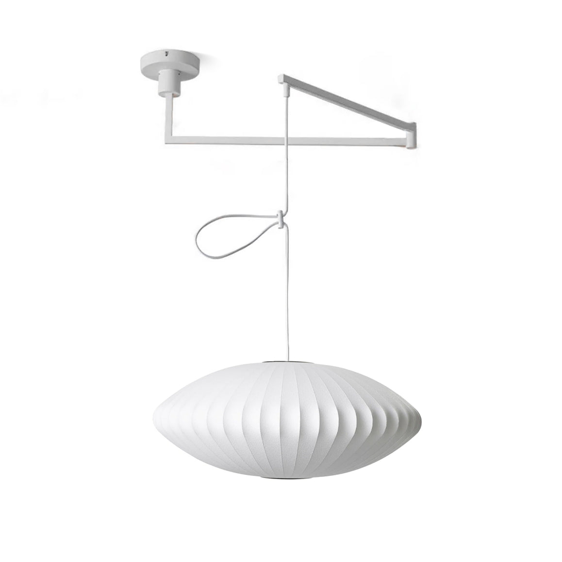 Nelson Swing Arm Pendant Lamp - Blowlighting