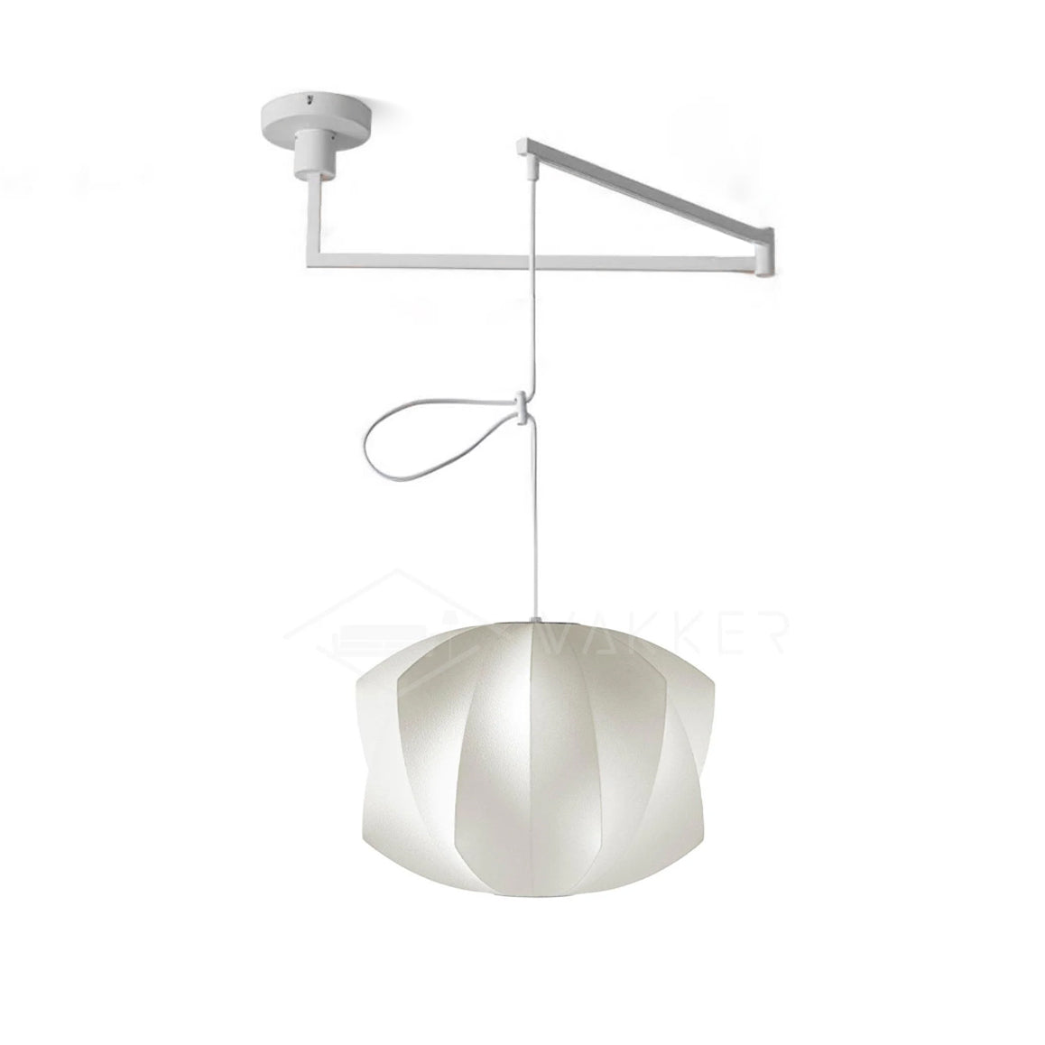 Nelson Swing Arm Pendant Lamp - Blowlighting