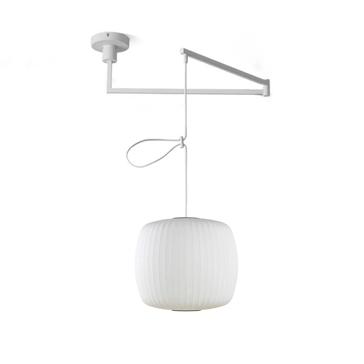 Nelson Swing Arm Pendant Lamp - Blowlighting