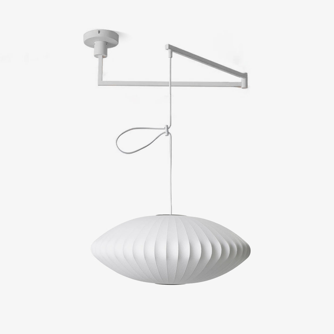 Nelson Swing Arm Pendant Lamp - Blowlighting