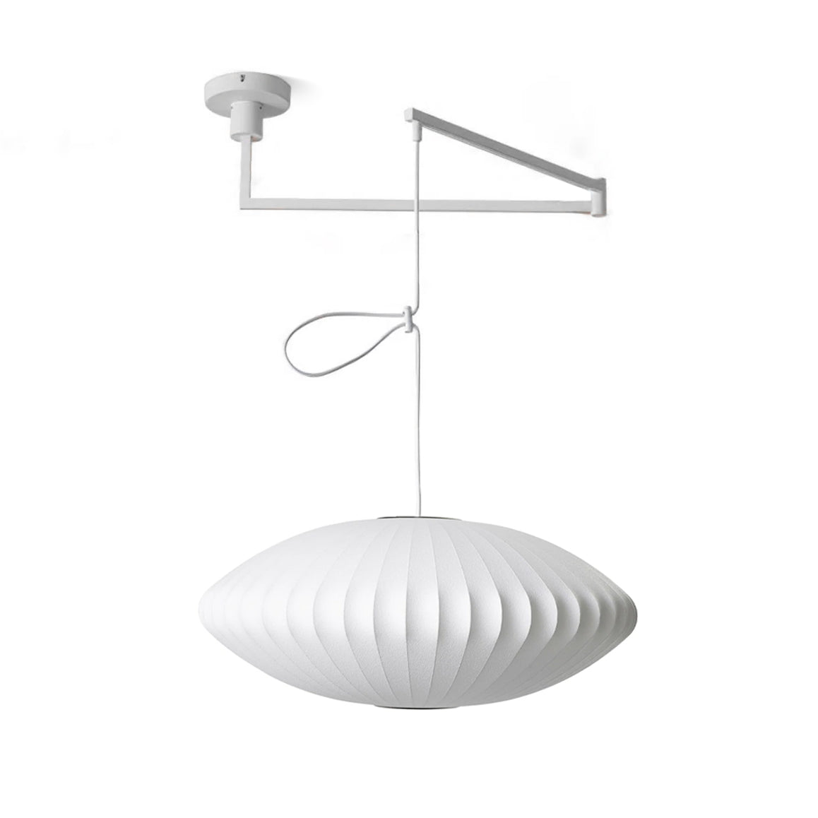 Nelson Swing Arm Pendant Lamp - Blowlighting