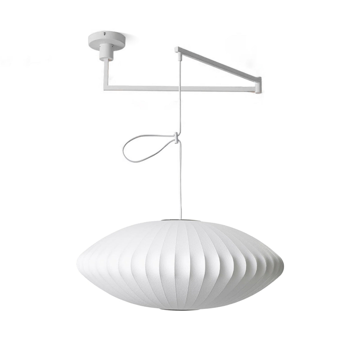 Nelson Swing Arm Pendant Lamp - Blowlighting