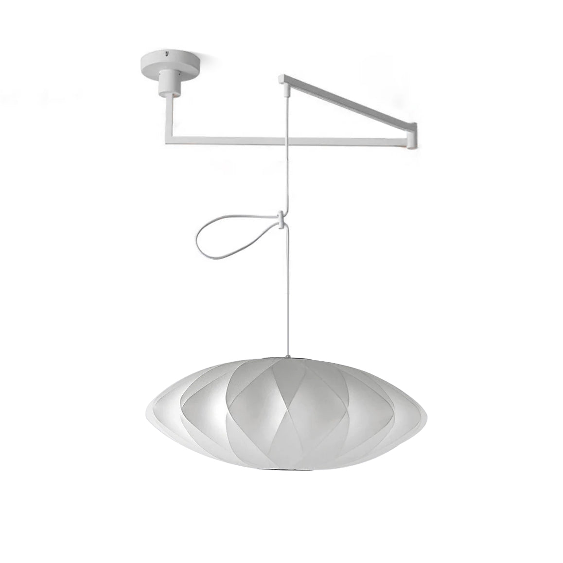 Nelson Swing Arm Pendant Lamp - Blowlighting