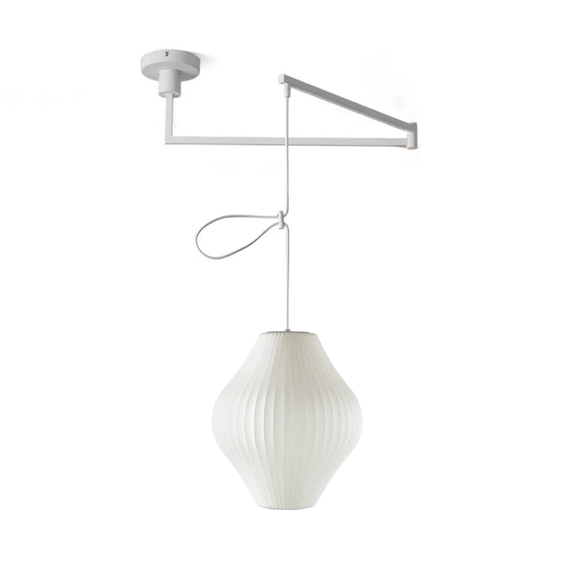 Nelson Swing Arm Pendant Lamp - Blowlighting