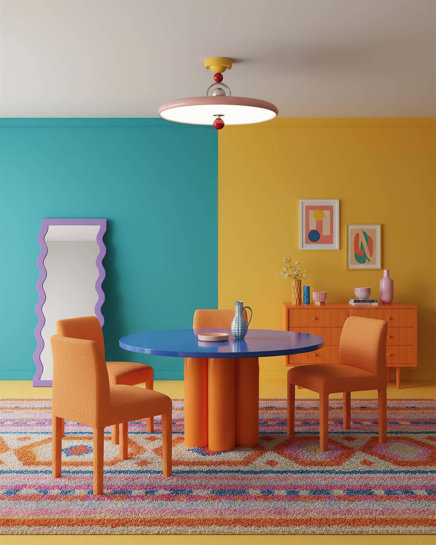 Kismet Metal Disc Ceiling Lamp