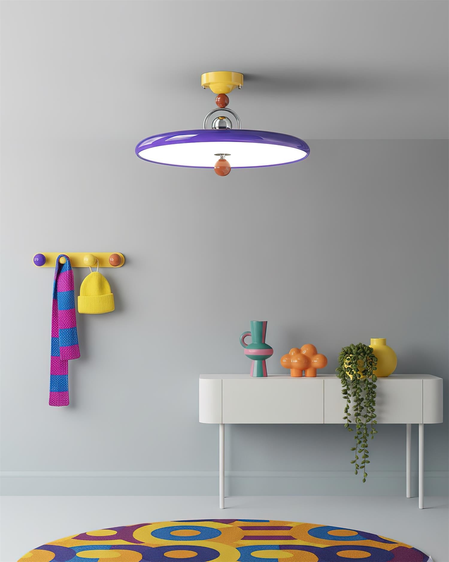 Kismet Metal Disc Ceiling Lamp
