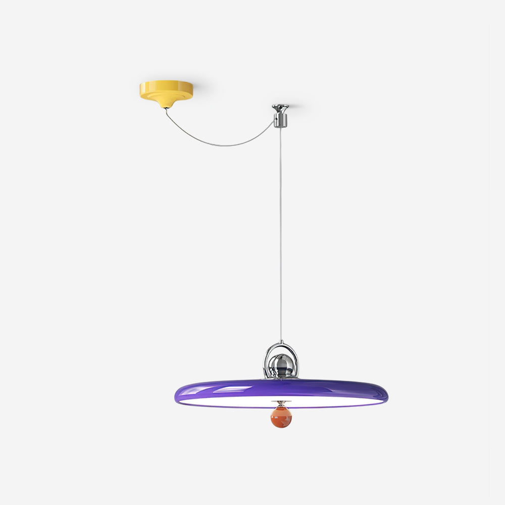 Neon Displacement Modern Metal Pendant Light