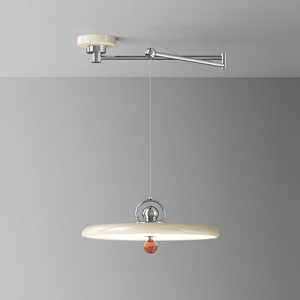 Glide Swing Arm Acrylic Pendant Lamp