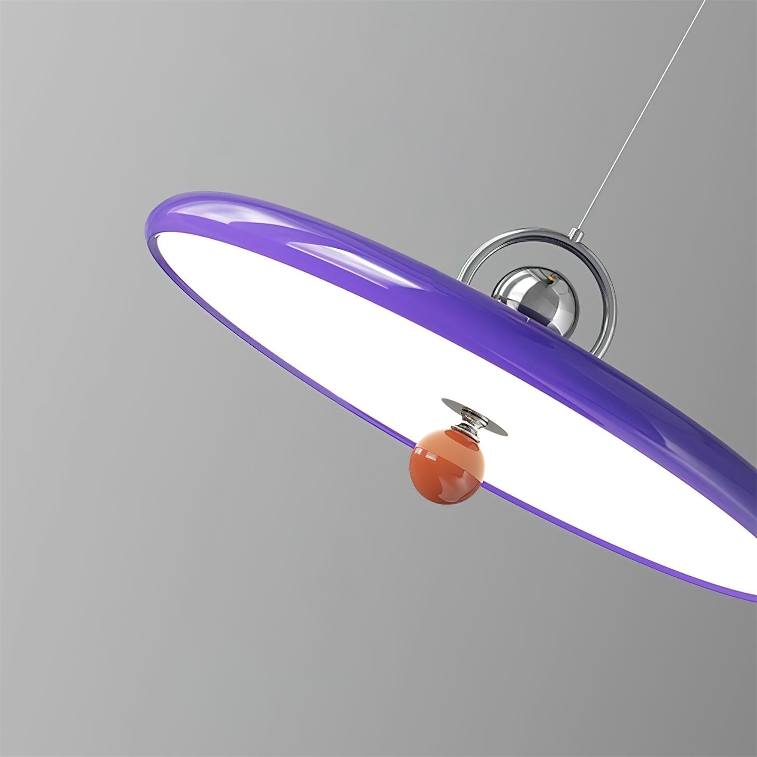 Glide Swing Arm Acrylic Pendant Lamp