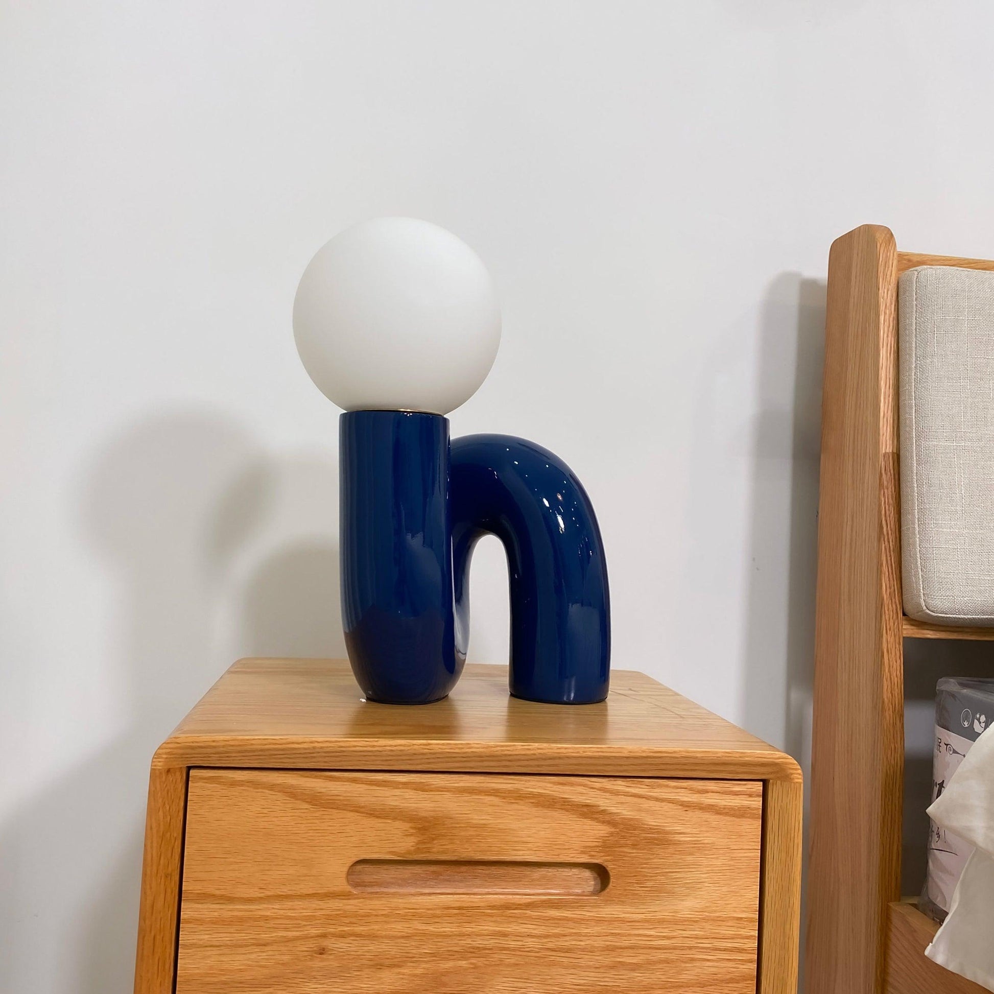 Playful N Shape Table Lamp - Blowlighting