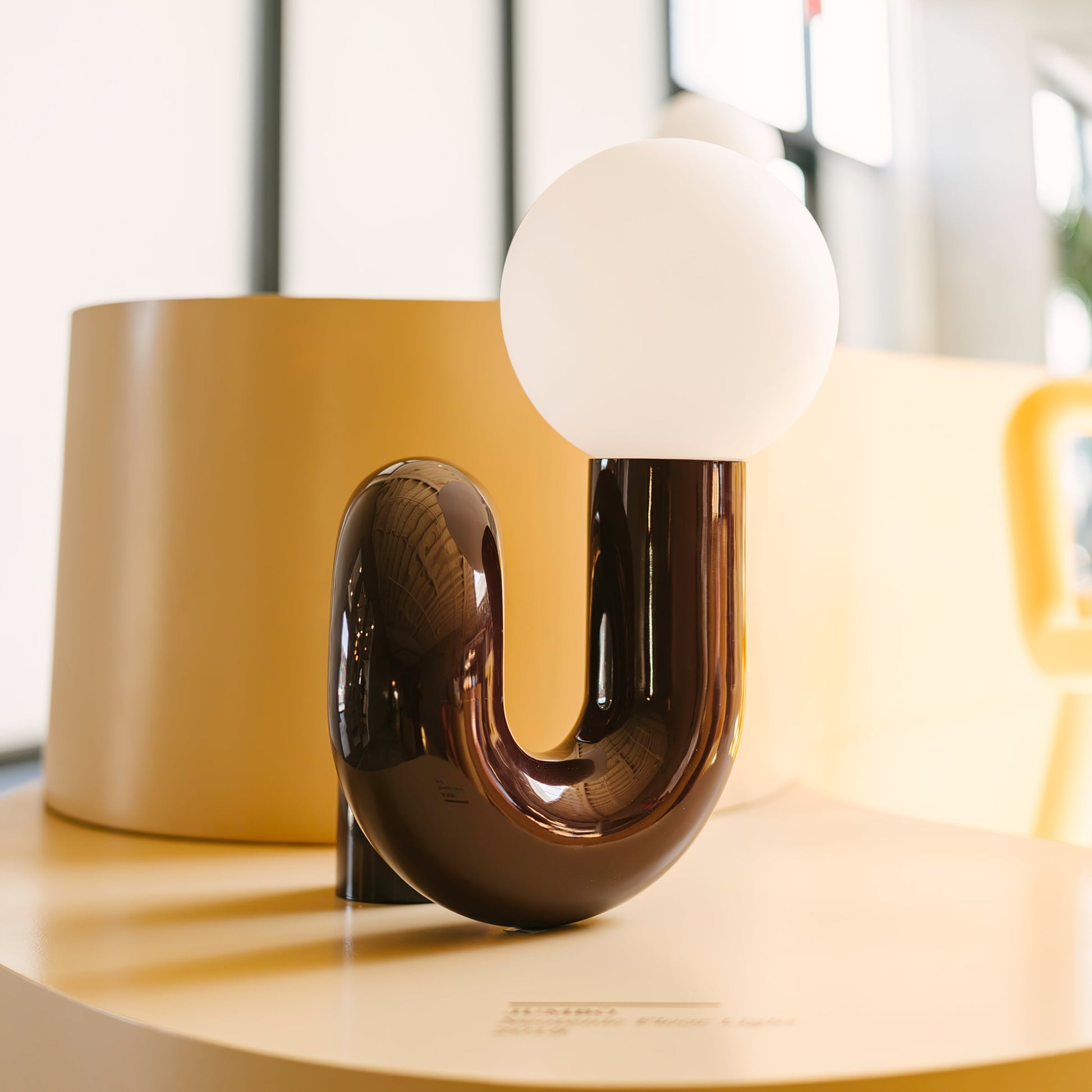 Playful N Shape Table Lamp - Blowlighting