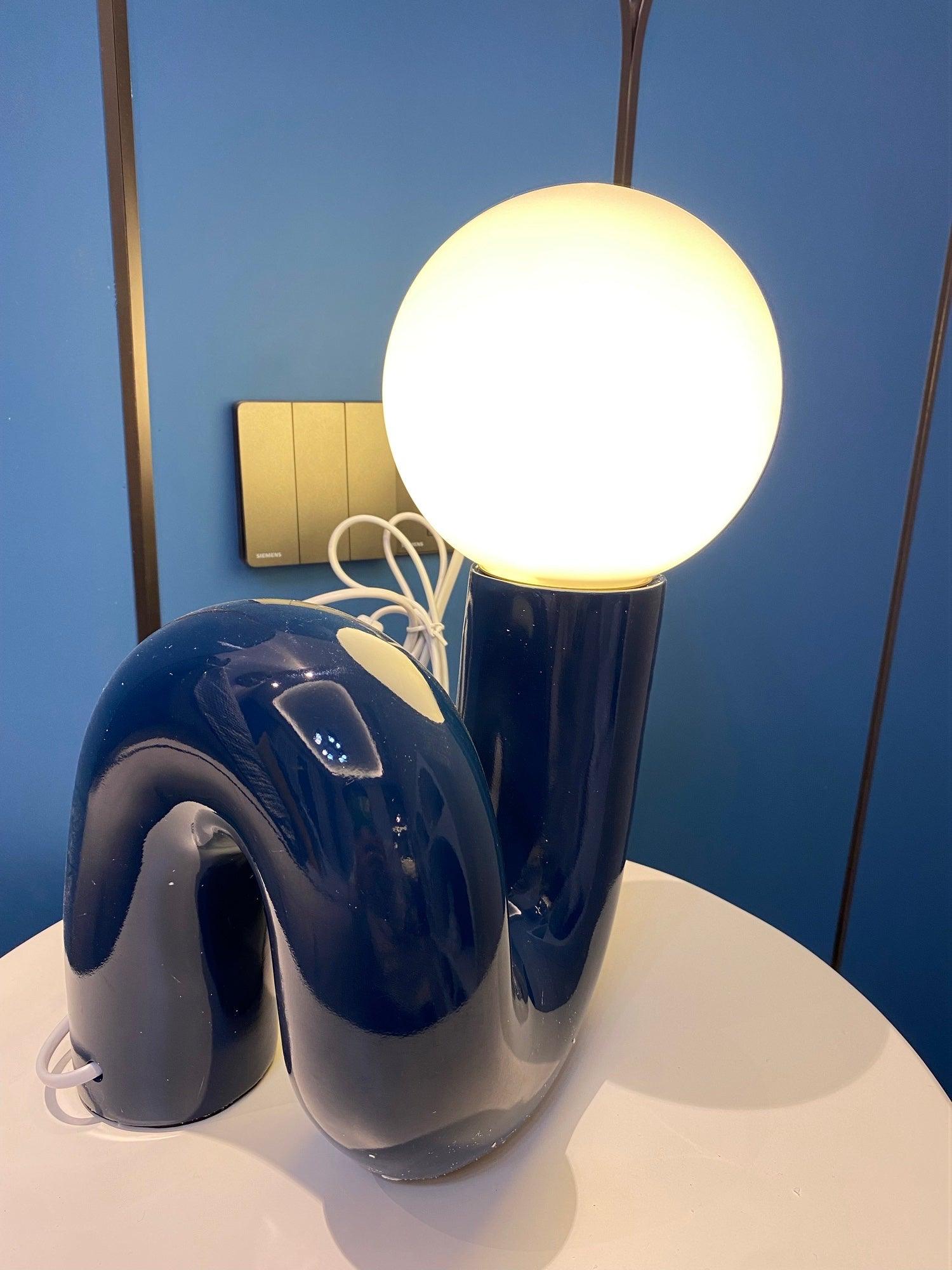 Playful N Shape Table Lamp - Blowlighting