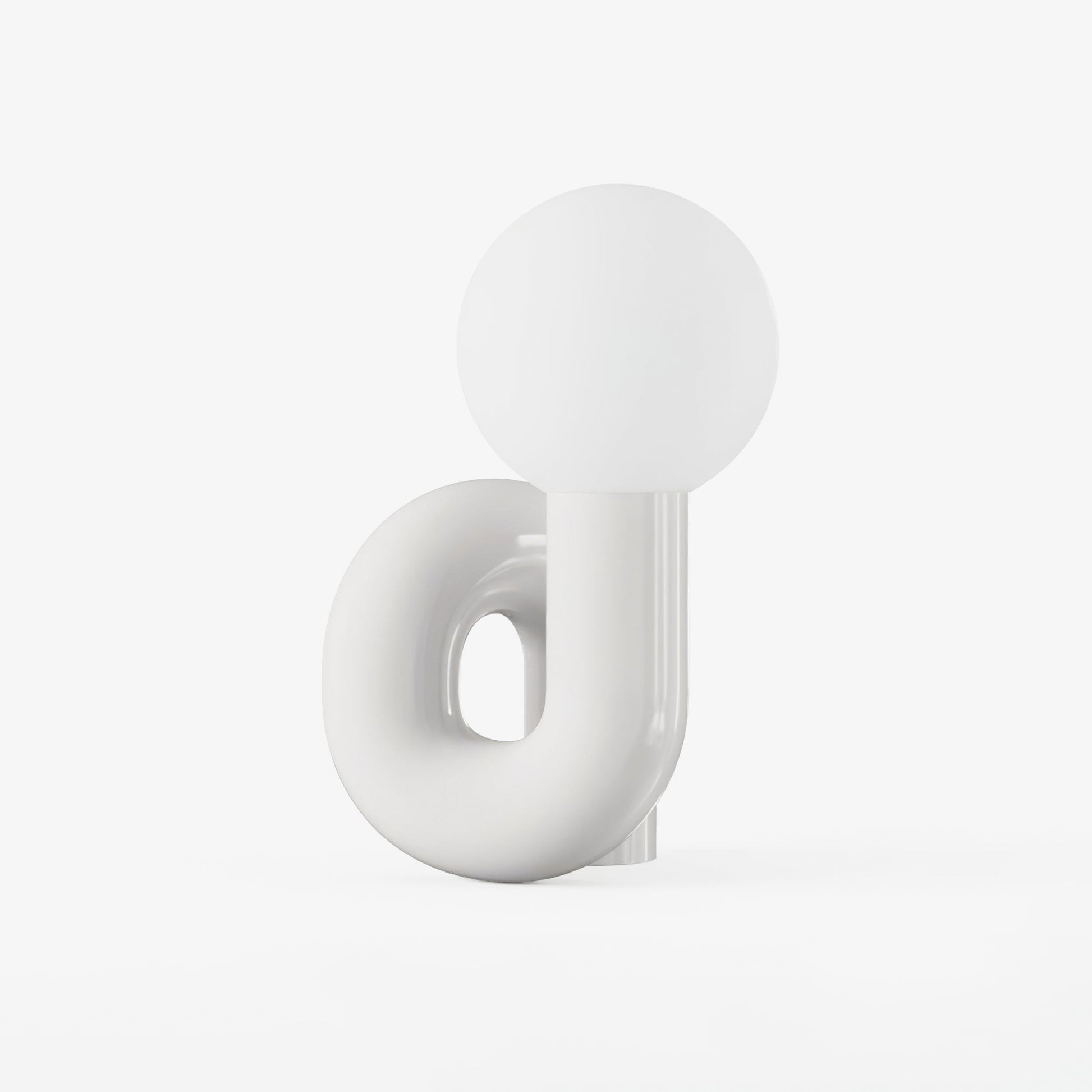 Playful N Shape Table Lamp - Blowlighting