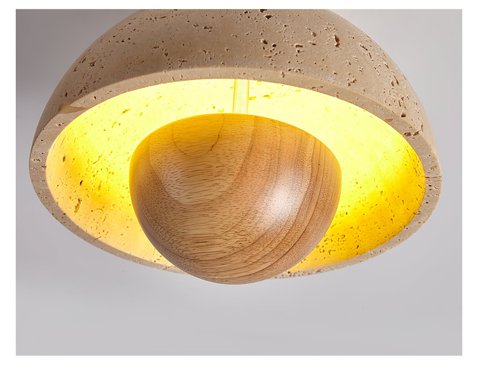 Cadorisra Travertine Ceiling Light - Blowlighting
