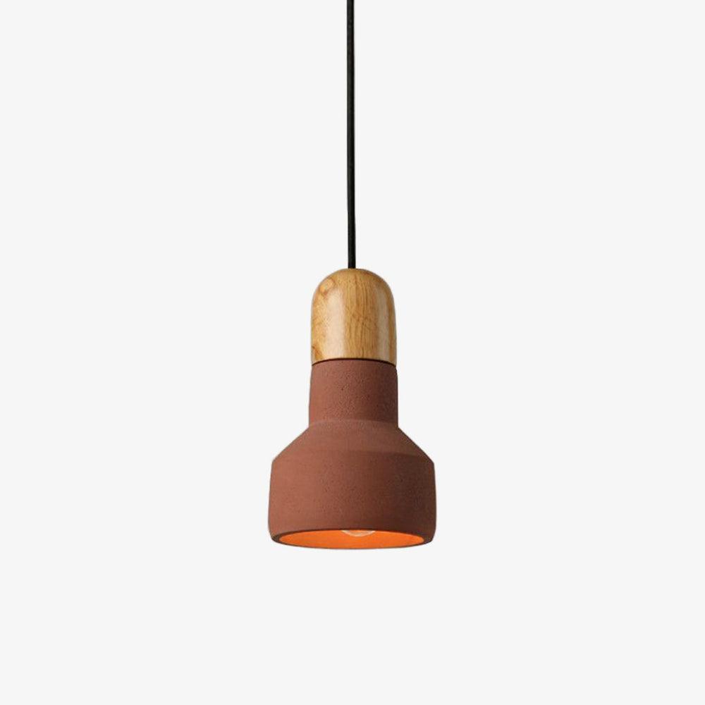 Trio Rustic Wood Pendant Light - Blowlighting