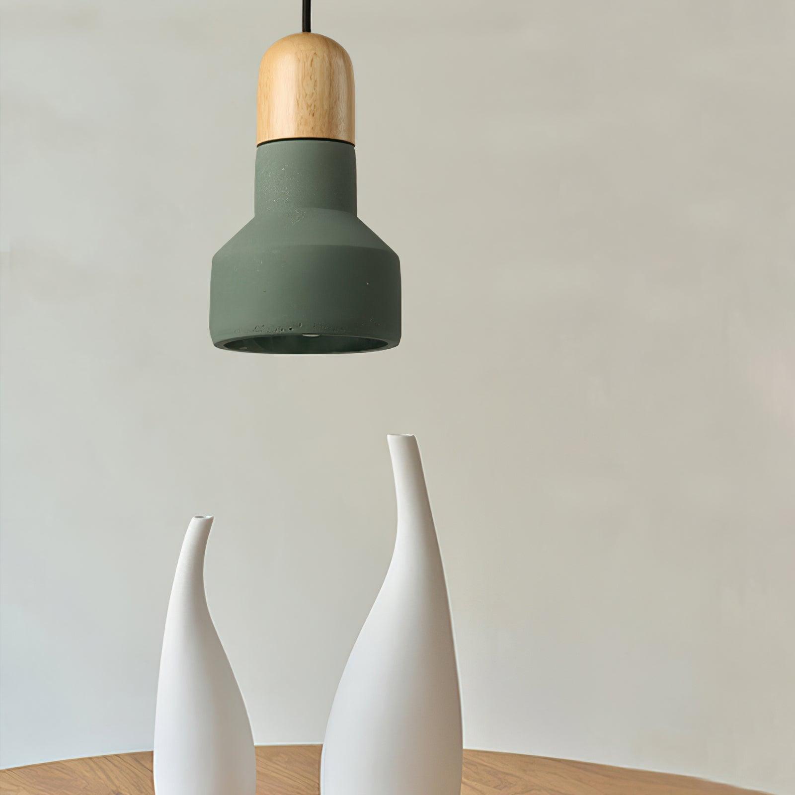 Trio Rustic Wood Pendant Light - Blowlighting