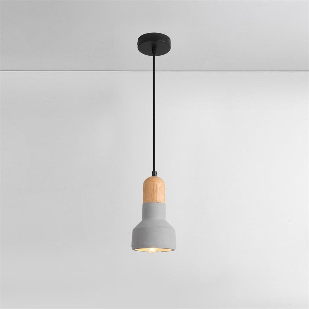 Trio Rustic Wood Pendant Light - Blowlighting