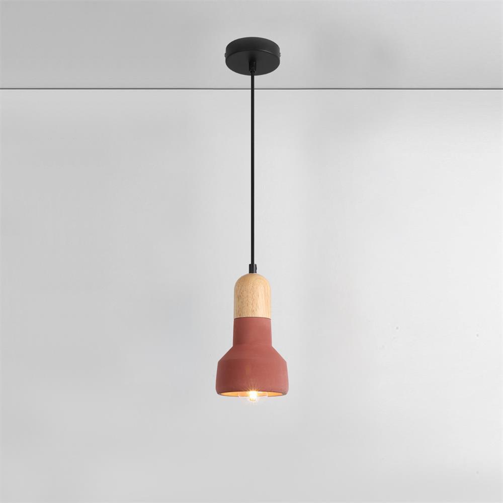 Trio Rustic Wood Pendant Light - Blowlighting